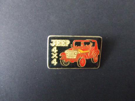 Jeep type CJ-5 4x4 ( rood)